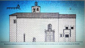 Reconstrucción idealizada de la iglesia de las Dehesillas